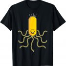 Cute Anime Style E. Coli Microorganism Microbiology T-Shirt
