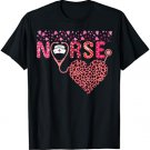 Nurse Valentines Day Heart Stethoscope ER ICU RN Nursing T-Shirt