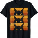 Cat Lover, Grumpy Black Kitten, Cat Mom, Cat Dad T-Shirt