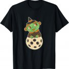 Cute Pickleball Halloween Witch T-Shirt