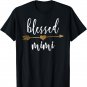 Cute Gold Arrow Blessed Mimi Shirt Thanksgiving Shirt