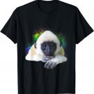 Gibbon Monkey Rainbow Cute Little Primate Animal T-Shirt
