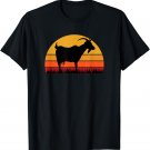 Goat Farm Farmer Farming Homestead Black Animal Cute Funny T-Shirt