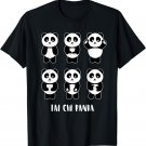 Cute Panda Tai Chi Martial Art Gift T-Shirt