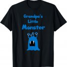 Grandpa's Little Monster Kids T-shirt