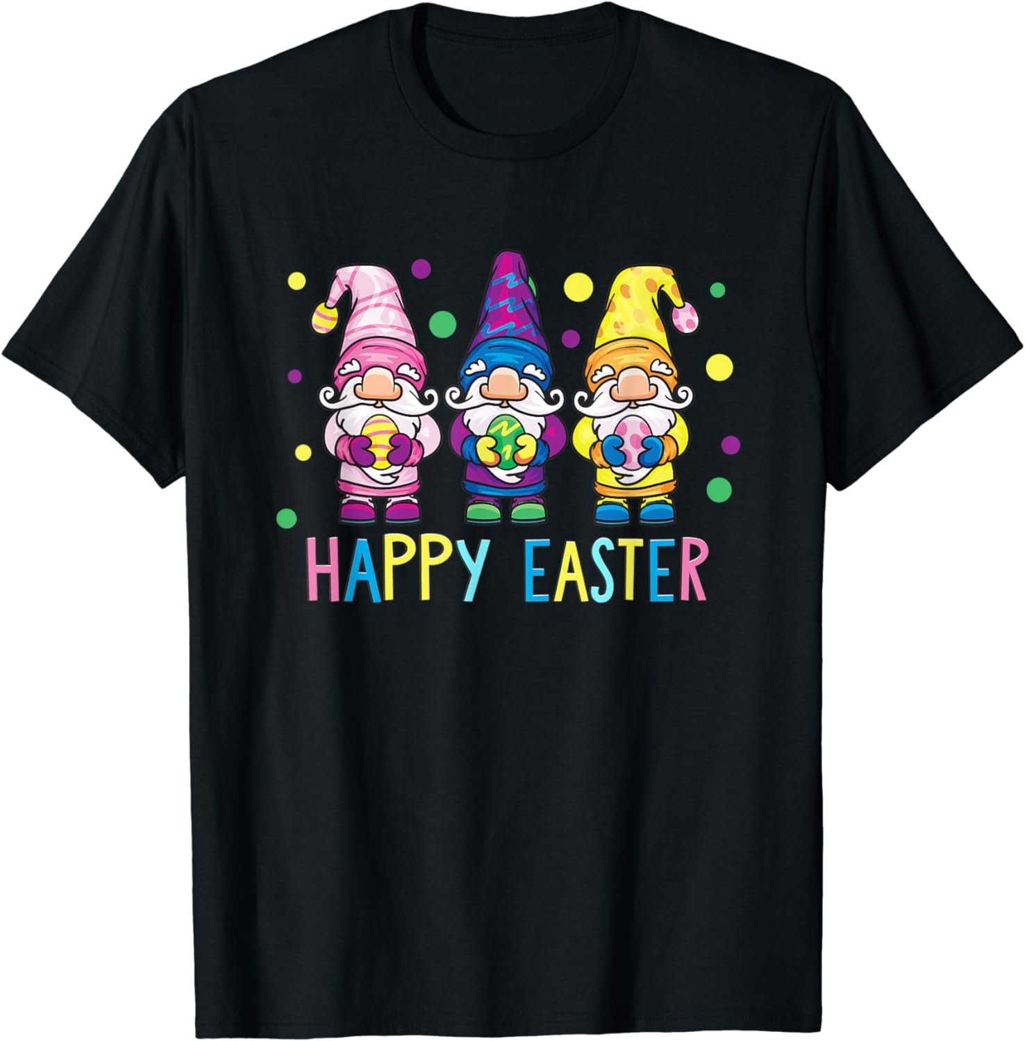 Easter Gnomes Happy Easter Egg Hunt Spring Bunny Cute T-Shirt