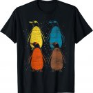 Retro Antarctic Animal Lover Zoo Keeper Gift Cute Penguin T-Shirt