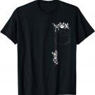 Cute Kittens Playing in the Pocket, Cat T-Shirt