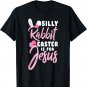Cute Silly Rabbit Easter Is for Jesus Christians TShirt Gift