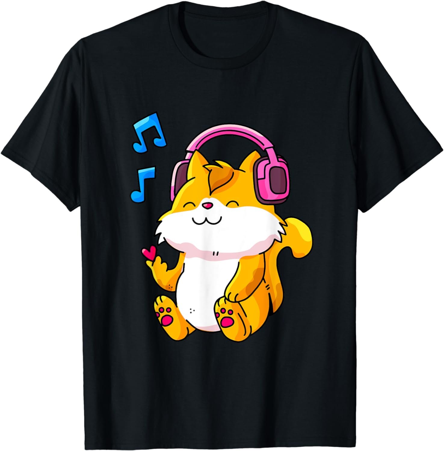 Kpop Cat Anime Kawaii Neko Cute Gifts for Teen Girls Kids T-Shirt