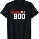 My Boo & My Bae Valentines Day Cute Couple Matching T-Shirt