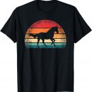 Retro Horse Lover Horseback Riding Cowgirl Western T-Shirt
