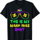 This Is My Mardi Gras Shirt Funny Outfit Men Women Kids T-Shirt