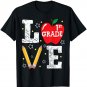 Cute Love First Grade Squad First Day Of School Teacher Kids T-Shirt