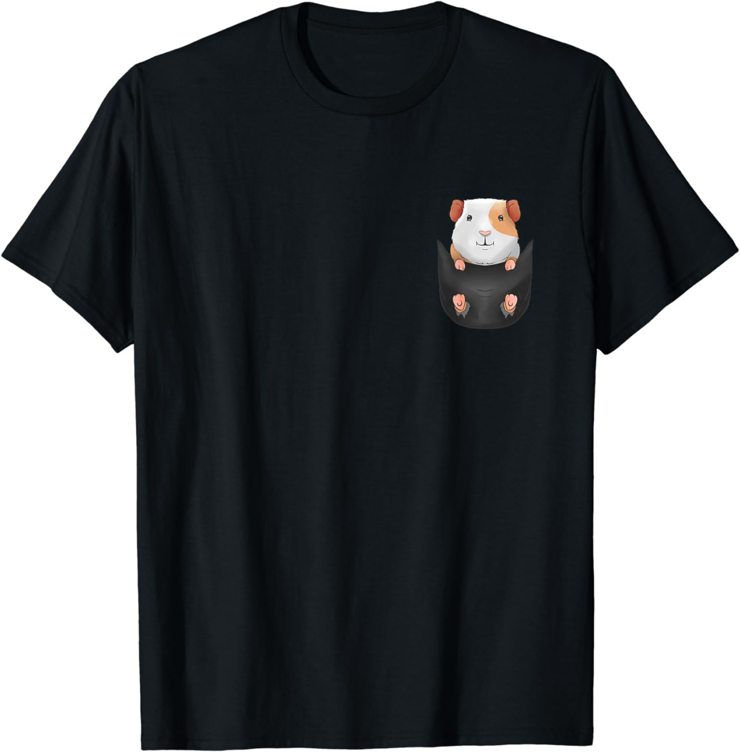 Guinea Pig In Pocket Cute Hamster Owner Rodent Gift T-Shirt