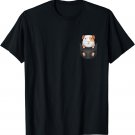 Guinea Pig In Pocket Cute Hamster Owner Rodent Gift T-Shirt