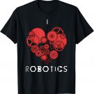 I heart (love) robotics t-shirt