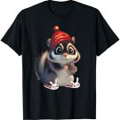 Squirrel Coffee Cute Coffee Drinking Squirrel Bunny-Shoes T-Shirt