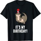 Its My Birthday Cute Birthday Party Sea Otter T-Shirt
