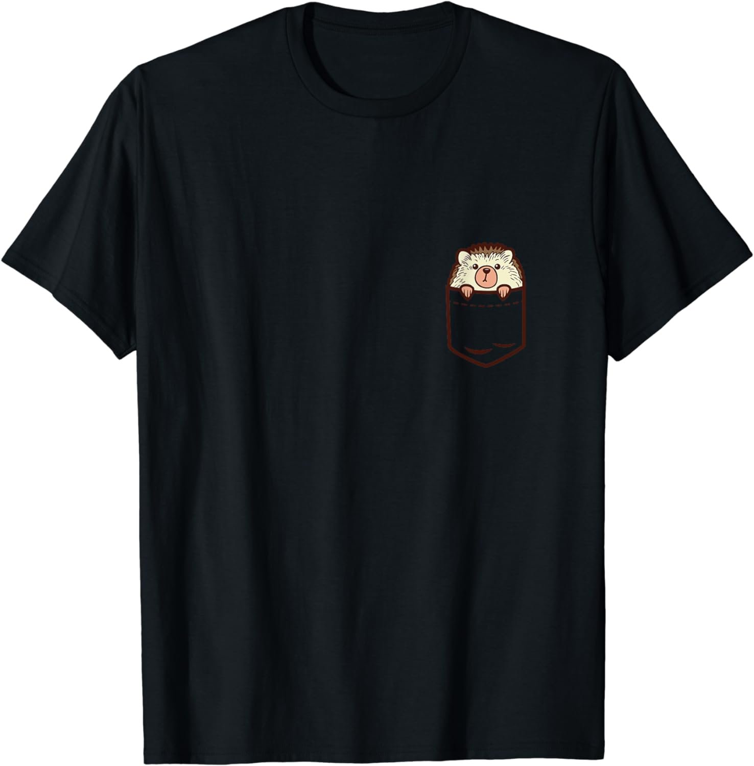 Pocket Baby Hedgehog Cute Pet Animal Lover Men Women Gift T-Shirt
