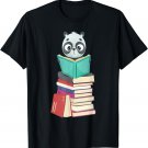 Teacher Librarian Kawaii Panda, Book Lover Panda Read Book T-Shirt