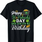 Happy St Patricks Day And Yes Its My Birthday Kids Boys Cute T-Shirt