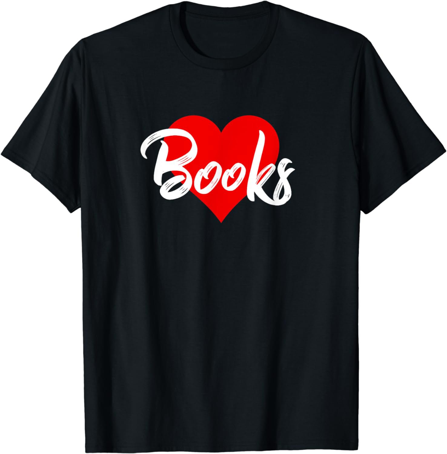 I Love Books Tshirt Reading Lover Tee Gift For Women Girls T-Shirt