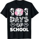 101 Days Of School Cute Dalmatian Dog 100 Days Smarter T-Shirt