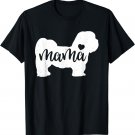 Lhasa Apso Mama Mom Dog Cute Mothers Day Gift T-Shirt