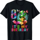 8th birthday shirt for Girls Its My Birthday Cute Sea Turtle T-Shirt