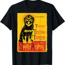 Cute Tibetan Terrier Dog Art Tibetan Terrier Gift T-Shirt