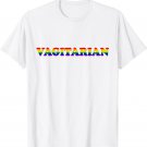 Vagitarian T Shirt Lesbian Cute Funny Retro LGBT Pride Gift