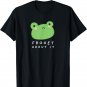Froget About It Cute Grumpy Aesthetic Frog T-Shirt