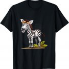Cute and Adorable Zebra for Zebra or Animal Lovers T-Shirt
