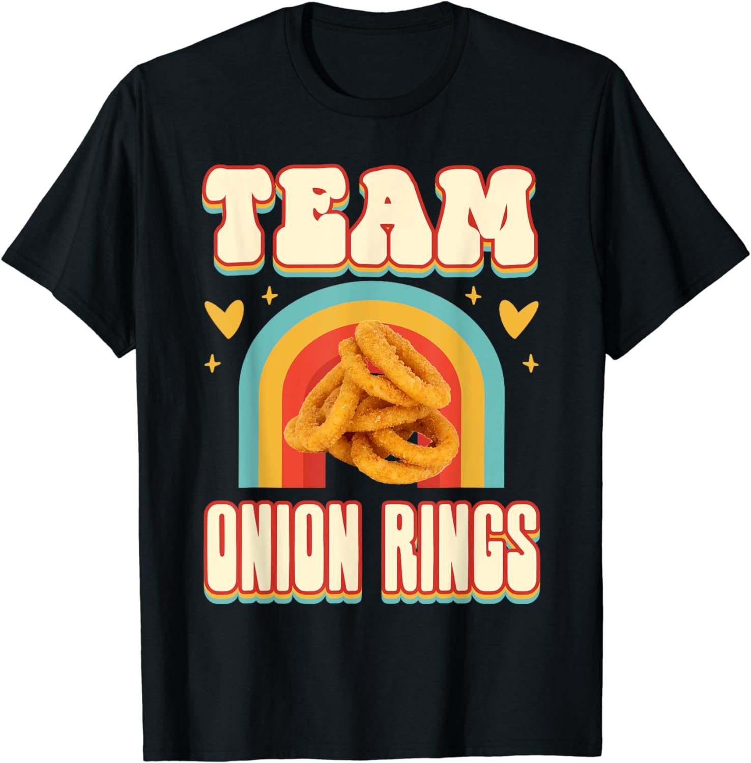 Team Onion Rings Cute Food Addict Team T-Shirt