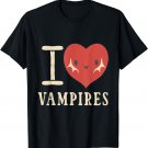 Vintage I Love Vampires T-Shirt