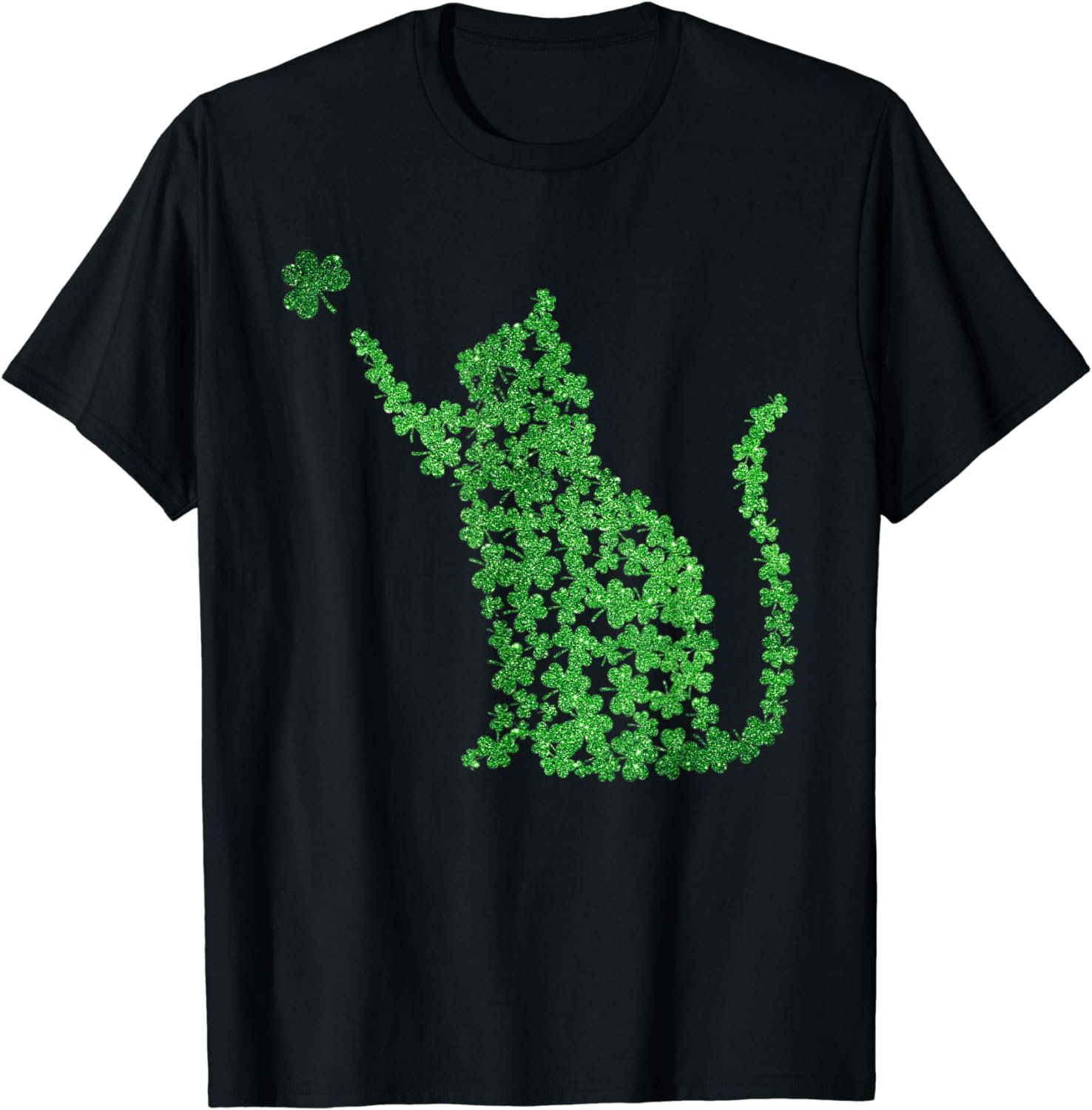 Happy St Cat Tricks Day Funny Cat Leprechaun Patrick&acirc;��s Day T-Shirt