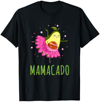 Cute Avocado Pregnant Mom Tshirt, Funny Avocado Mamacado T-Shirt