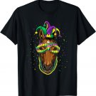 Horse Animal Lover Cute Mardi Gras Carnival Jester T-Shirt