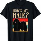 How's My Hair Funny Dreadlock Hungarian Puli Dog Breed T-Shirt