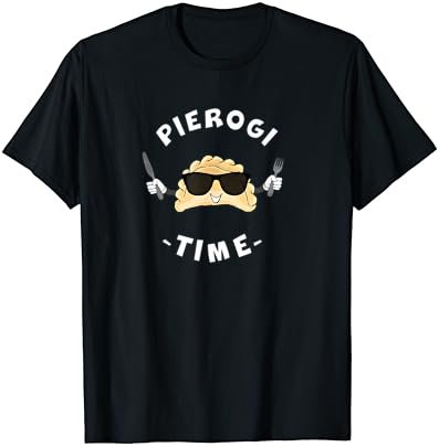 PIEROGI TIME Cute Pierogi With Sunglasses Poland Gift T-Shirt