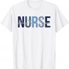 Retro Long-Term Care Nurse Print For Nursing Student T-Shirt