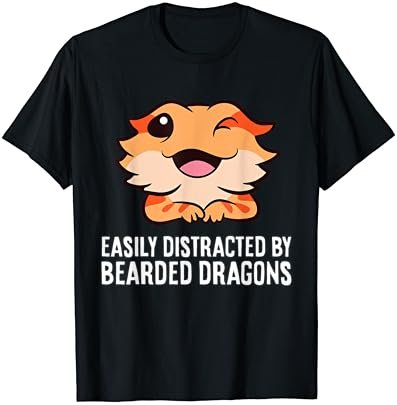 Bearded Dragon Lover Easily Distracted By Bearded Dragons T-Shirt