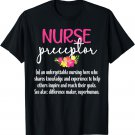 Nurse Preceptor Definition | Nursing Preceptor Appreciation T-Shirt
