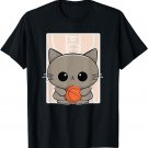 Streetball Cat Anime Feline Basketball T-Shirt