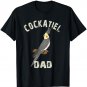 Cockatiel Dad Gift Cockatiel Parrot Bird Owner Gifts T-Shirt