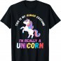 This Is My Human Costume I'm Really A Unicorn Women Cute T-Shirt