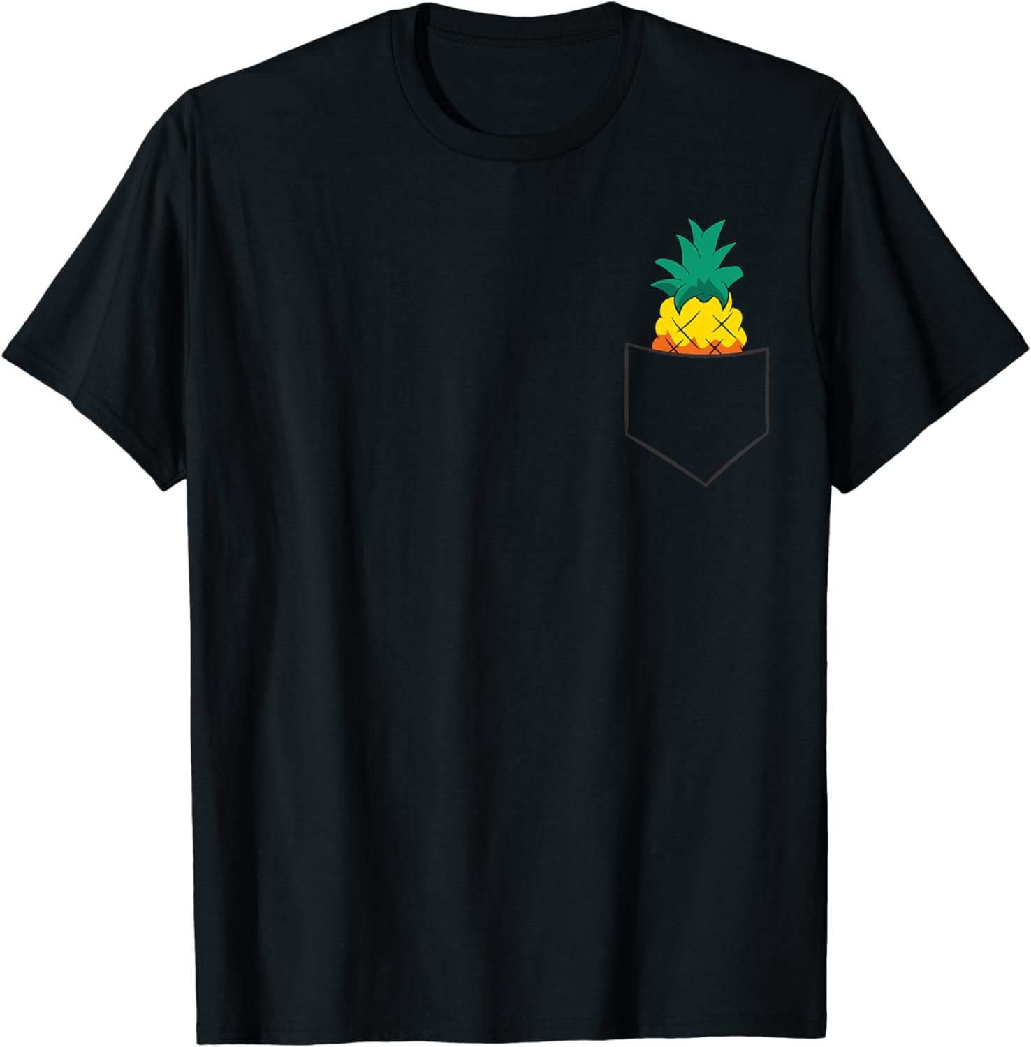 Cute Pineapple In A Pocket Summer Pineapple T-Shirt