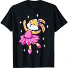 Girls Ballerina Ballet Dancer Bunny Pink Tutu & Shoes Gift T-Shirt