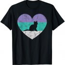 Kitten Gift For Women & Girls Retro Cute T-Shirt